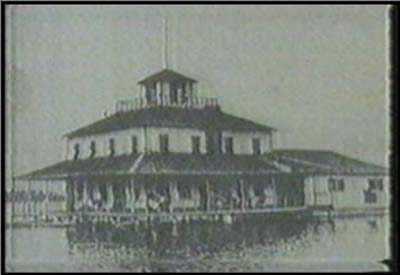 Lake Lansing Amusement Park - House On Stilits (newer photo)